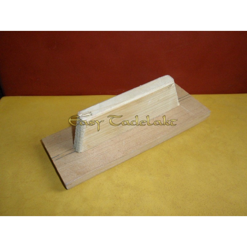 wooden trowel for tadelakt