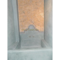 Beton cire clay or Tadelakt from Marakech check it out