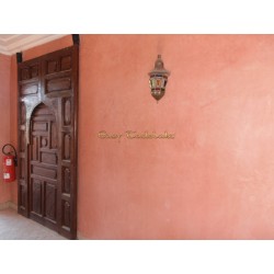 Wall in Marrakech with Tadelakt Supreme. The original Marrakech walls, distributed just exclusively thrue EasyTadelakt