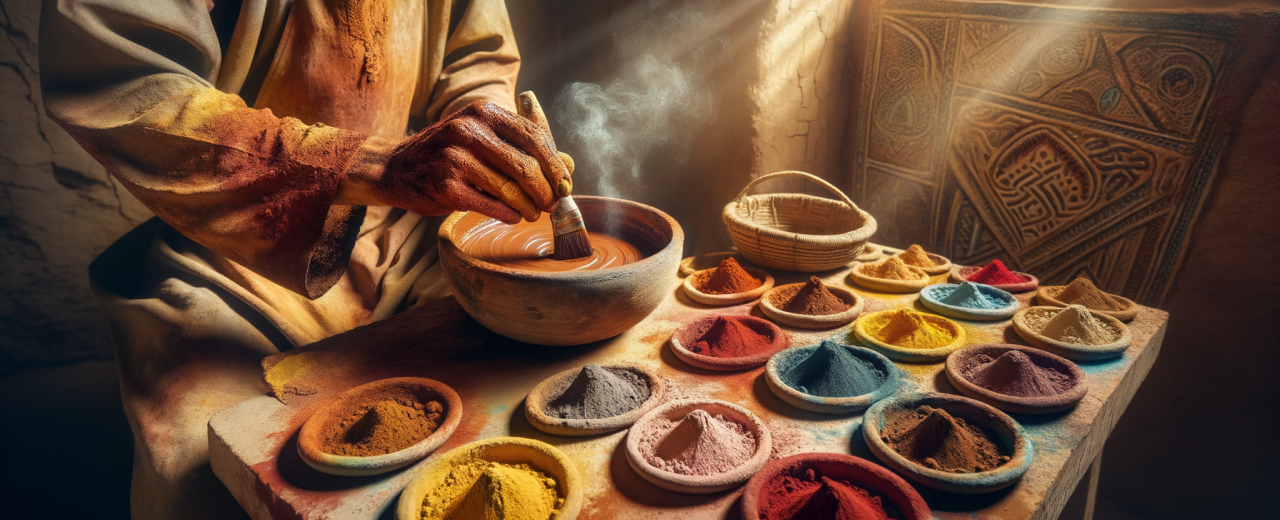 Uncovering the Origins and Applications of Natural and Oxide Pigments