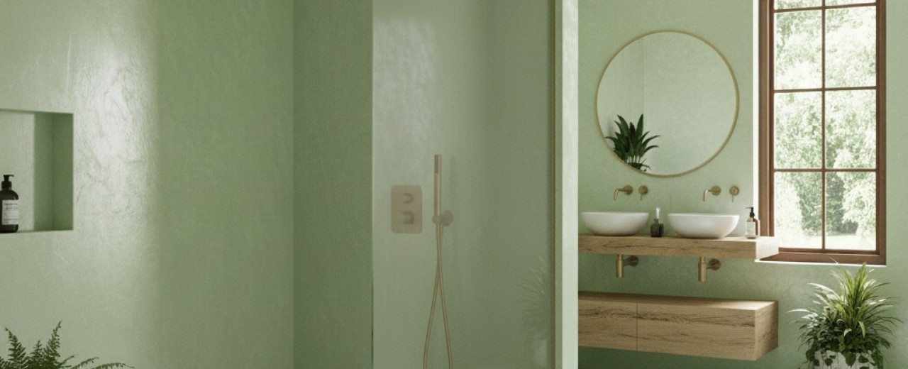 Badkamer renoveren: Low cost badkamerrenovatie met Tadelakt – De beste oplossing zonder tegels