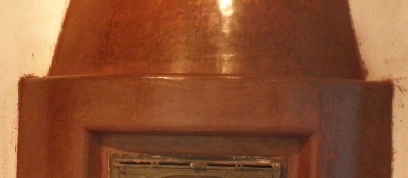 Fireproof Coating for Fireplaces and Ovens: Tadelakt the Decorative Fire-Resistant Finish