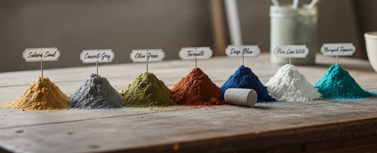 Color Psychology: The 7 Tadelakt Hues That Will Transform Your Home This Year