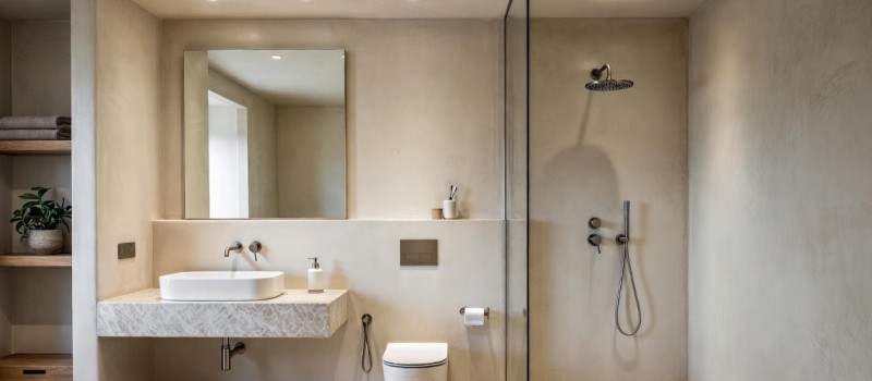 Tendencias en Baños Sostenibles para 2026: Por Qué el Tadelakt Será el Material Estrella