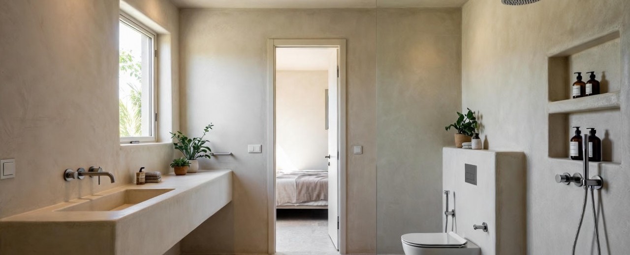 Tendencias en Baños Sostenibles para 2026: Por Qué el Tadelakt Será el Material Estrella