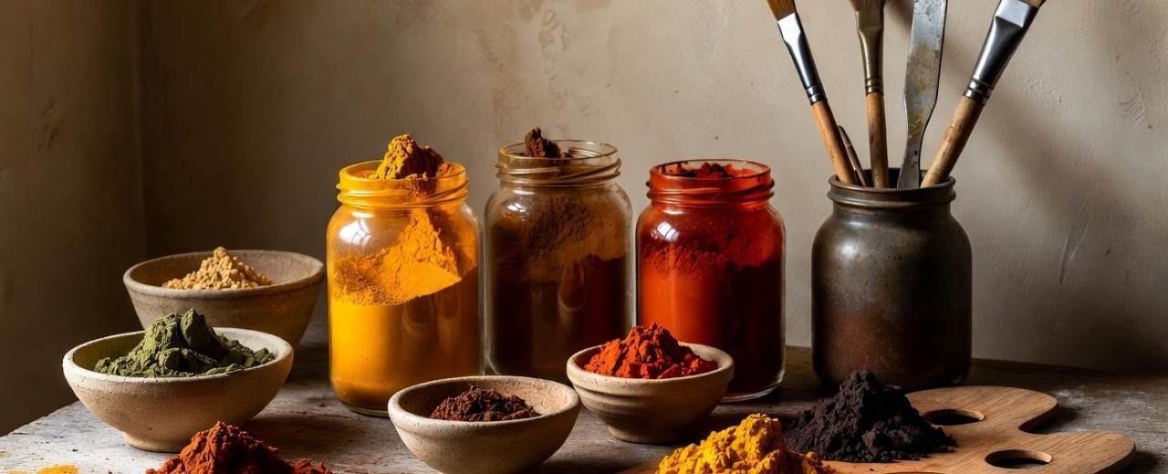 Pigments pour chaux, ciment, béton, peinture et art : Guide complet des types, usages et comment choisir les meilleurs
